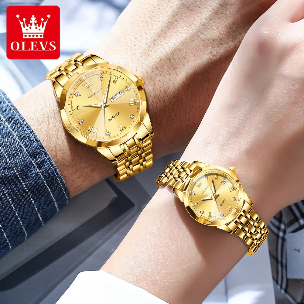 Partner-Uhren-Set – Herren- & Damenuhr